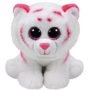 Plush beanie babies 8in pink tiger Tabor