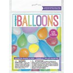 1 / 4 lbs asst latex balloons