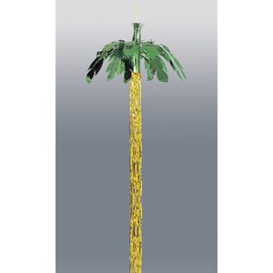 Hanging palm tree decoration 8ft