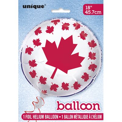 Canada day std foil balloon