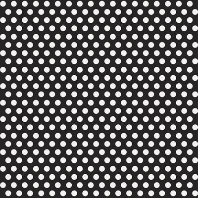 Black polka dot gift wrap 5ftx30in