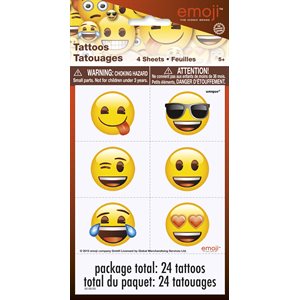 Emoji tattoos 4 sheets