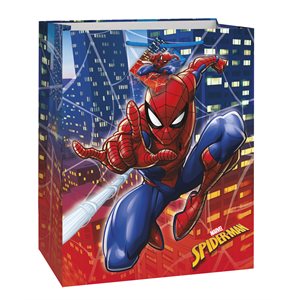 Spider-Man large gift bag 12.5x10.5in