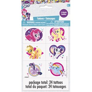 My Little Pony tattoos 4 sheets