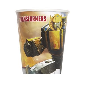 8 gobelets 9oz Transformers