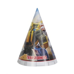 Transformers party hats 8pcs