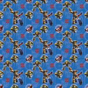 Transformers gift wrap 30inx5ft