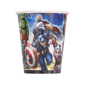 Avengers 9oz cups 8pcs