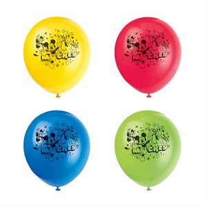 Mickey Mouse latex balloons 12in 8pcs