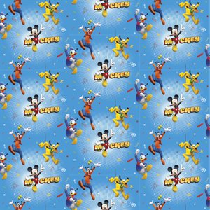 Mickey Mouse gift wrap 5ftx30in
