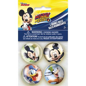 Mickey Mouse bounce balls 4pcs