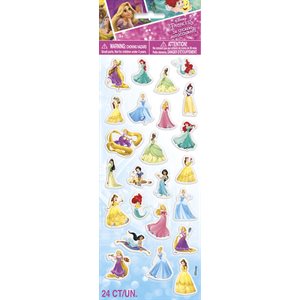 Disney Princesses puffy sticker sheet