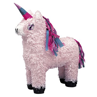 Pink unicorn pinata