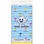 Baby Shark plastic table cover 54x84in