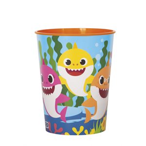 Baby Shark plastic cup 16oz