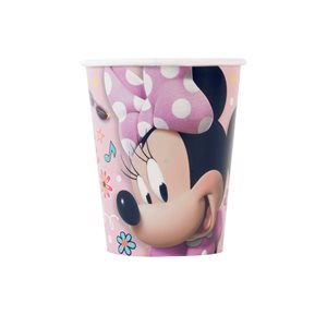 Minnie Mouse cups 9oz 8pcs