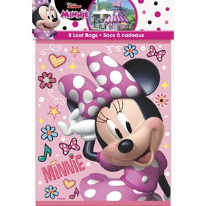 Minnie Mouse loot bags 8pcs