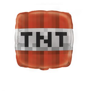 Minecraft TNT std foil balloon