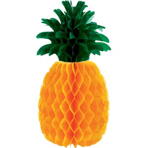 Honeycomb centerpiece pineapple