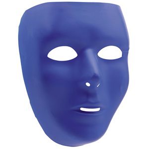 Masque bleu visage complet