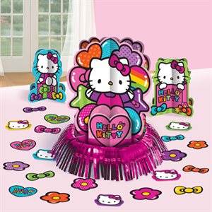 Ensemble de décorations pour table 23mcx Hello Kitty