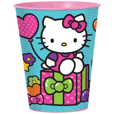 Hello Kitty plastic cup 16oz