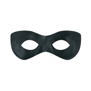 Black super hero mask