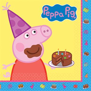 Peppa Pig lunch napkins 16pcs