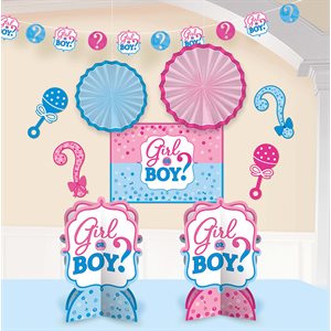 Girl or Boy room decorating kit 10pcs