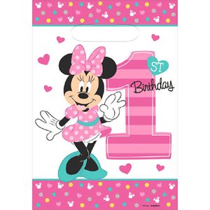 8 sacs surprise Minnie 1re anniversaire
