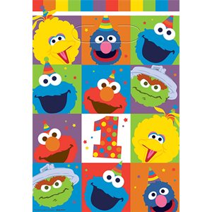 8 sacs surprises Sesame Street 1re anniversaire