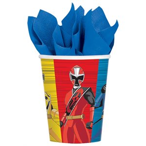 Power Rangers Ninja Steel cups 9oz 8pcs