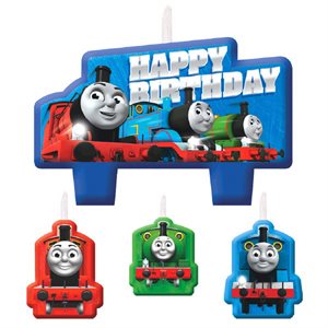 Thomas & Friends b-day candle set 4pcs