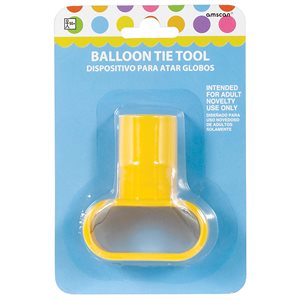 Balloon tie tool