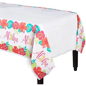 Aloha Party paper table cover