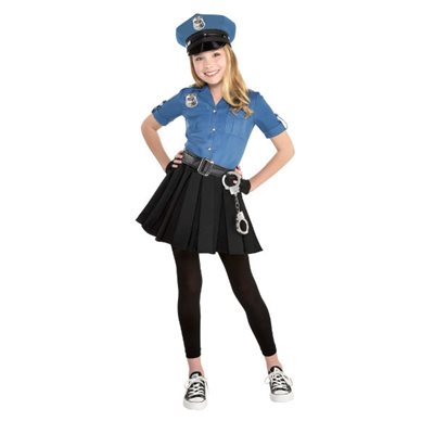 Children cop cutie costume Small