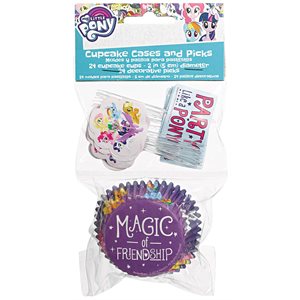 My Little Pony cupcake kit for 24 cupcakes