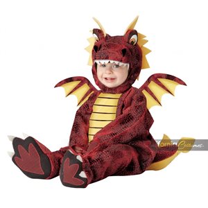 Costume de dragon adorable bébé