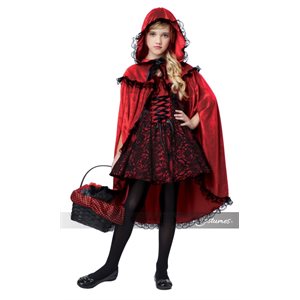 Children deluxe red riding hood costume Large