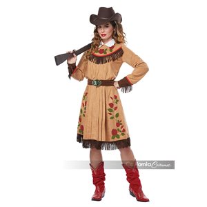 Adult Annie Oakley cowgirl costume XS