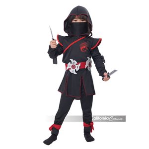 Costume de petite fille ninja bambin Moyen