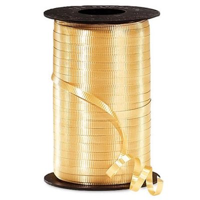 Gold curling ribbon 500yds