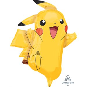 Ballon métallique supershape Pikachu Pokémon