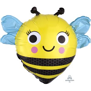 Cute bee junior foil balloon