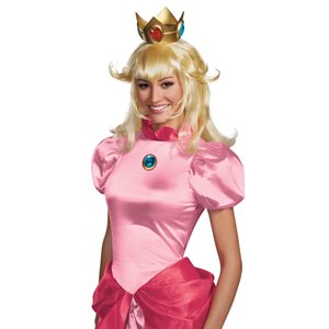 Adult princess Peach wig