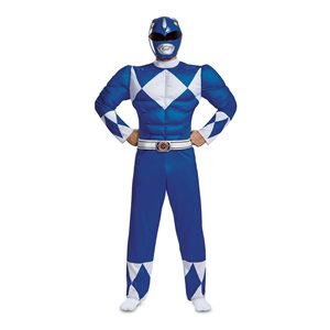Adult classic Blue Ranger costume Large-XL (42-46)