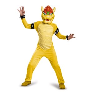 Children deluxe Bowser costume Small (4-6)