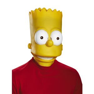 Adult Bart Simpsons mask