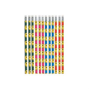 12 crayons sourires