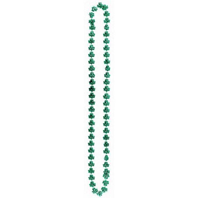 St-Patrick green shamrock necklace